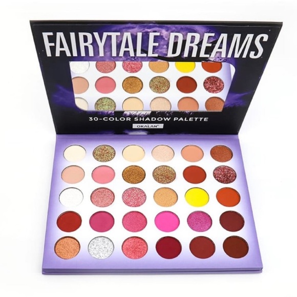 Okalan FAIRYTALE DREAMS Paleta de sombras de ojos Beauty Shades 30 colores - Picture 2 of 3